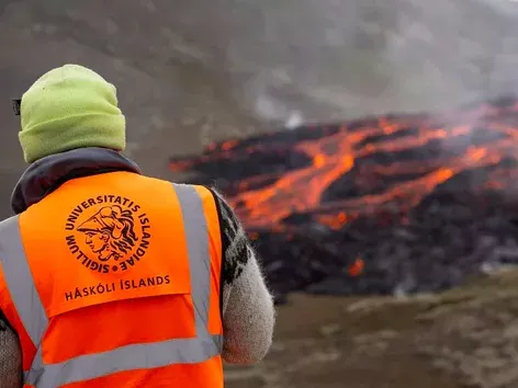 Debido a la erupción del volcán Fagradalsfjatl en Islandia, se ha declarado el estado de emergencia